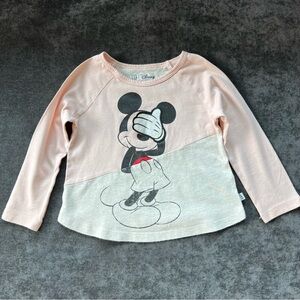 Baby Gap Disney Mickey Mouse Top Size 2